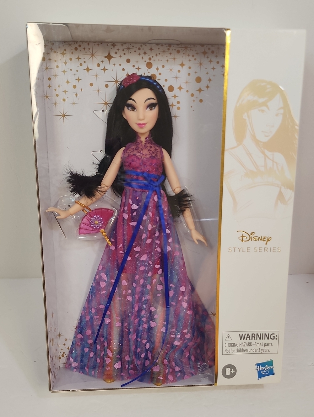 Disney Style Series Mulan Doll Hasbro Disney Store Exclusive NRFB